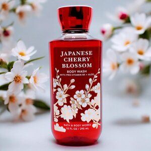 Bath & Body Works - Japanese Cherry Blossom, Body Wash (2 pack)